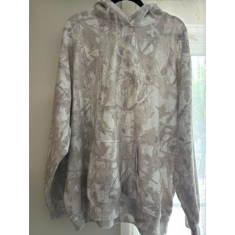 Hollister Gray Camo Hoodie XXL Pullover Sweatshirt